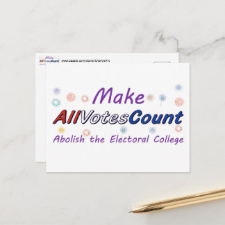 Make All Votes Count Postkarten
