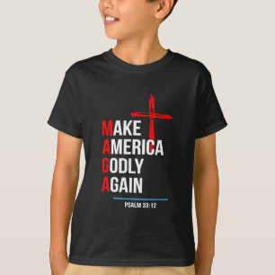 Make America Godly Again Trump Amtseinführung Maga T-Shirt