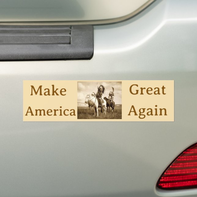 Make America Great Again Bumpersticker Autoaufkleber (Auf Auto)