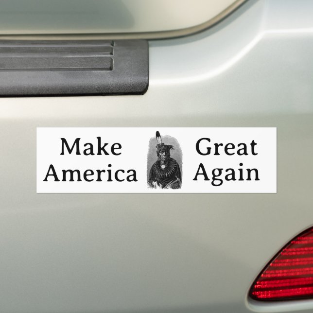 Make America Great Again Bumpersticker Autoaufkleber (Auf Auto)