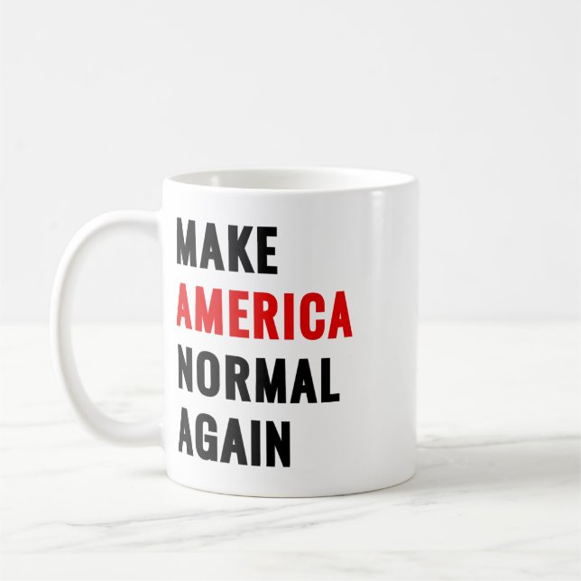 Make America Normal Again  Kaffeetasse (Links)