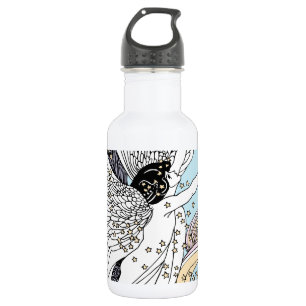 Make Art Angel Edelstahlflasche