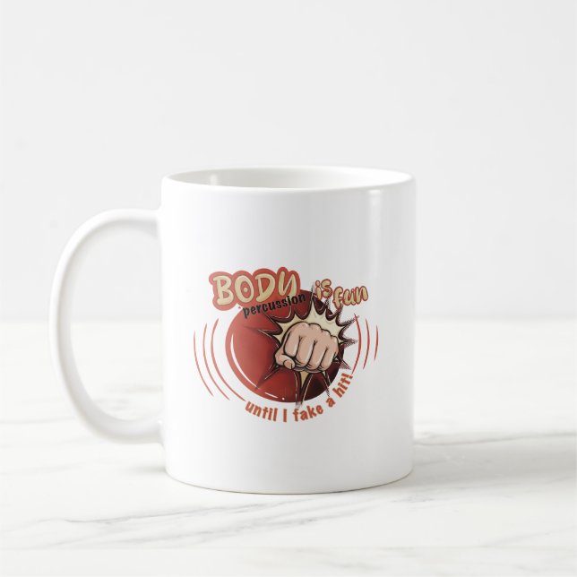 Make body percussion is fun kaffeetasse (Links)