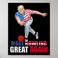 Make Bowling Great Again Lustiges Trump Bowling