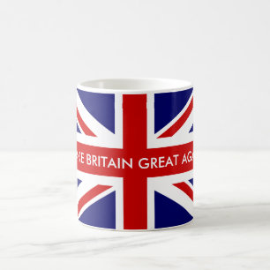 MAKE BRITAIN GREAT WIEDER Union Jack Flag Tasse