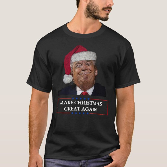 Make Christmas great again funny T-shirt Classic T (Vorderseite)
