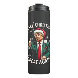 Make Christmas Great Again Hässlicher Weihnachtsma Thermosbecher