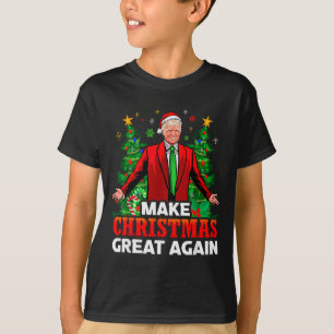 Make Christmas Great Again Santa Präsident Trump _ T-Shirt