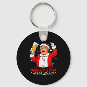 Make Christmas Great Again Trump Amerikanische Fla Schlüsselanhänger
