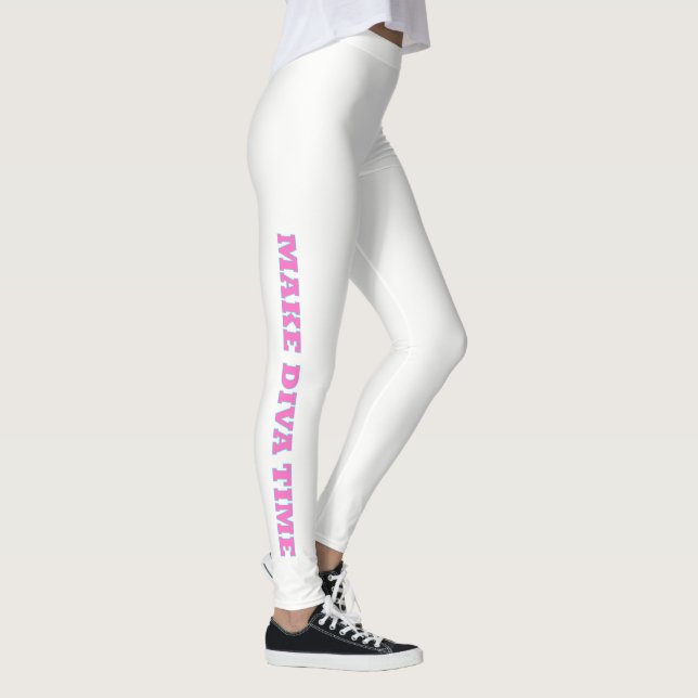 "MAKE DIVA TIME" LEGGINGS (Rechts)