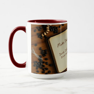 Make Dua, Drink Coffee, Hustle Islamic Productive Tasse