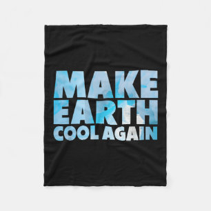 Make Earth Cool Again Stellungnahme Umweltschutz Fleecedecke