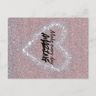 Make every day Amazing Postkarte