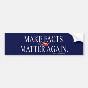 Make Facts Matter Again Autoaufkleber