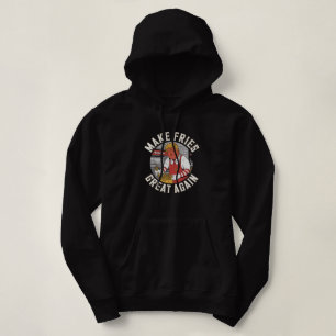 Make Fries Great Again T - Shirt: Cartoon Donald Hoodie