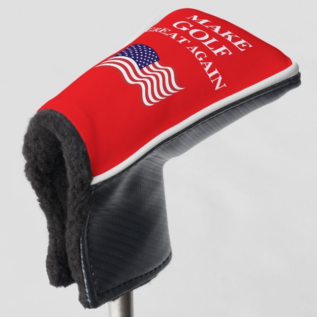 Make Golf Great Again Lustig Headcover (3/4 Vorderseite)