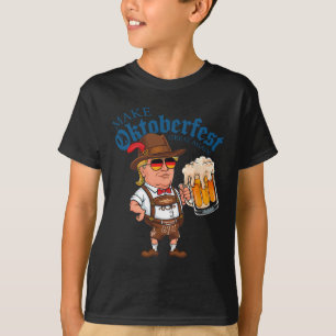 Make Great Again Lustiger Trump Trinken Bier Tasse T-Shirt