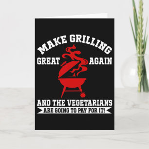 Make Grilling Great Again Usa Trump Bbq Rbecue Smo Karte