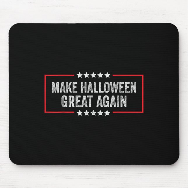 Make Halloween Great Again  Mousepad (Vorne)