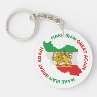 Make Iran Great Again Persisch Schlüsselanhänger