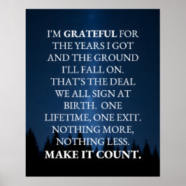 Make It Count! Poster
