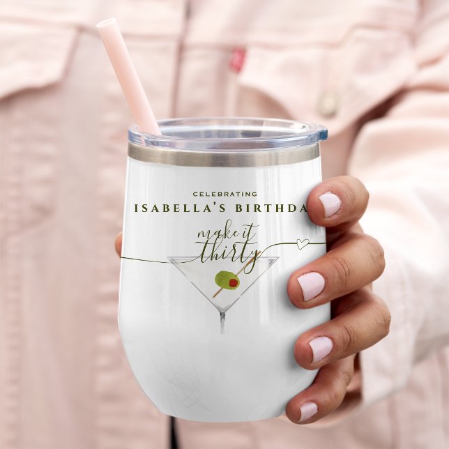 Make It Thirty Dirty Martini 30th Birthday  (Von Creator hochgeladen)