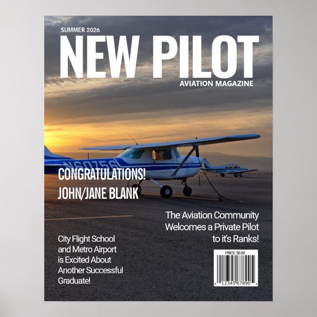 Make It Your Own Magazine Cover Poster (Vorne)