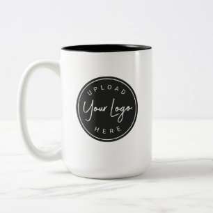 Make It Yours Benutzerdefiniertes Firmenlogo (33-2 Zweifarbige Tasse