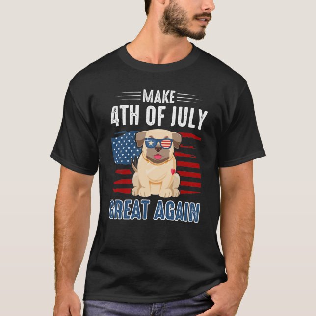 Make July 4th Great erneut Mens T-Shirt (Vorderseite)