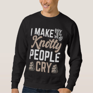 Make Knotty People Cry Massage Therapy Gun Shiatsu Sweatshirt