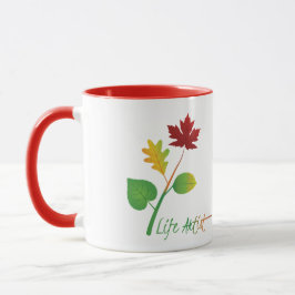 Make Life Art: Life Artist Inspiration Slogan Tasse