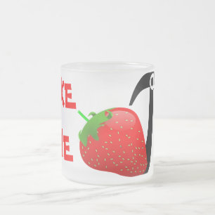 MAKE MINE Strawberry PI Mattierte Tasse