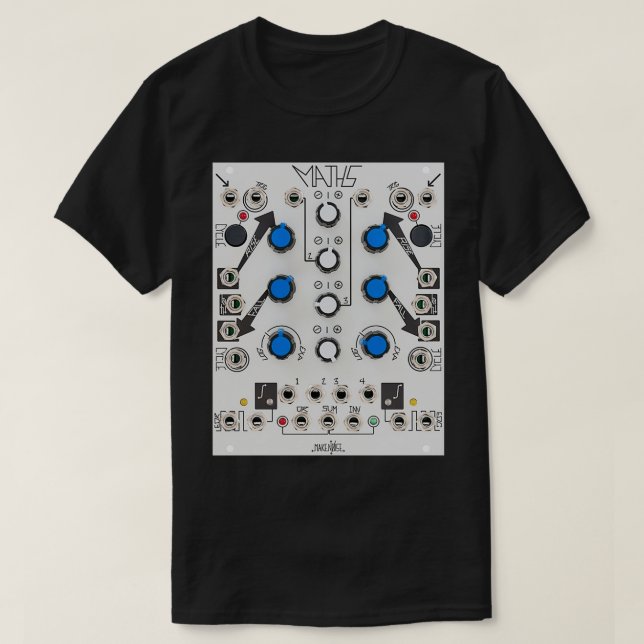 Make Noise Maths Eurorack Modular Synth Funktionsg T-Shirt (Design vorne)