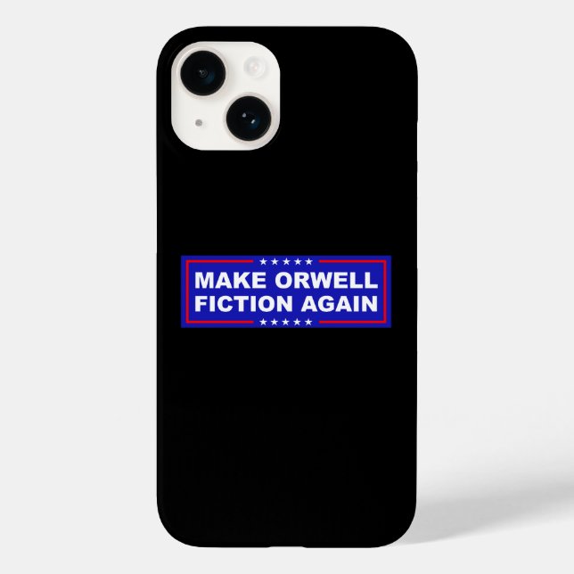Make Orwell Fiktion Wieder Case-Mate iPhone Hülle (Rückseite)
