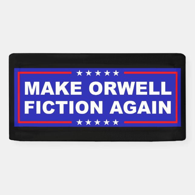 Make Orwell wieder Fiktion Banner (Horizontal)