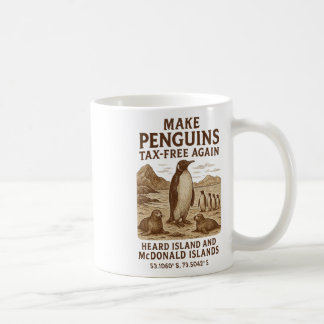Make Penguin Steuerfrei Again - Widersteht Pinguin Kaffeetasse