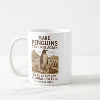 Make Penguin Tax Free Again - Widerstehe Pinguinen Kaffeetasse