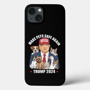 Make Pets Safe Again Trump 2024 Rettet Unsere Haus Case-Mate iPhone Hülle