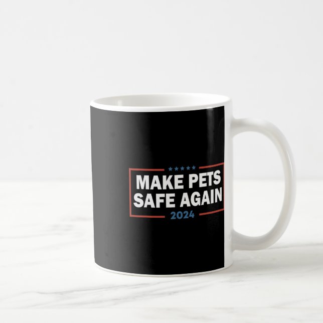 Make Pets Safe Again Trump Harris Debate Eating Th Kaffeetasse (Rechts)