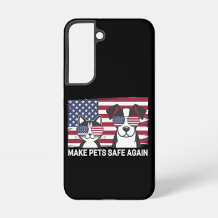 Make Pets Safe Again Trump Harris Debatte 2024 Samsung Galaxy Hülle