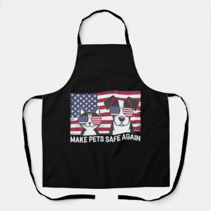 Make Pets Safe Again Trump Harris Debatte 2024 Schürze