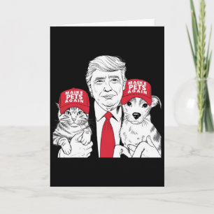 Make Pets Safe Again Wahl Mega Trump Lustige Debat Karte