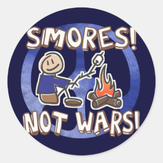 Make S'more not Wars Aufkleber