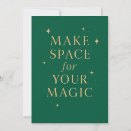 Make Space for Your Magic Einladung