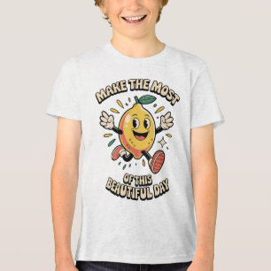 Make the Most – Lemon Fun Day Kinder Tri-Blend Shirt