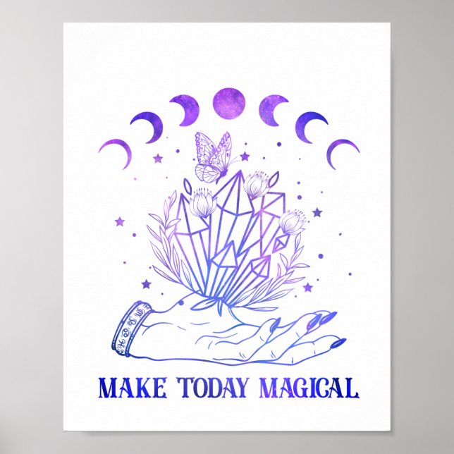 Make Today Magical Celestial Poster (Vorne)