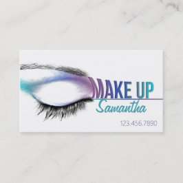 Make up artier business card Makeup artist Visitenkarte