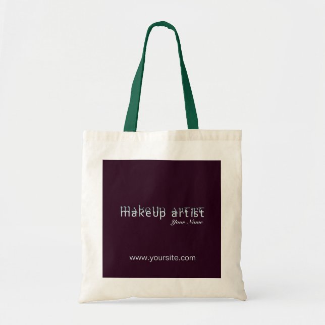 Make-up Artist 1 - Druckbeutel Tragetasche (Vorne)