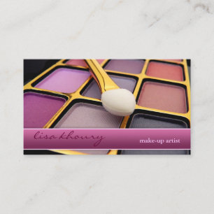 Make-up Artist Business Card Visitenkarte