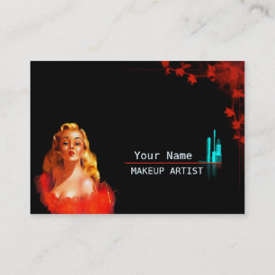 Make-up Artist - Business-/Zeitplan-Karte Terminkarte